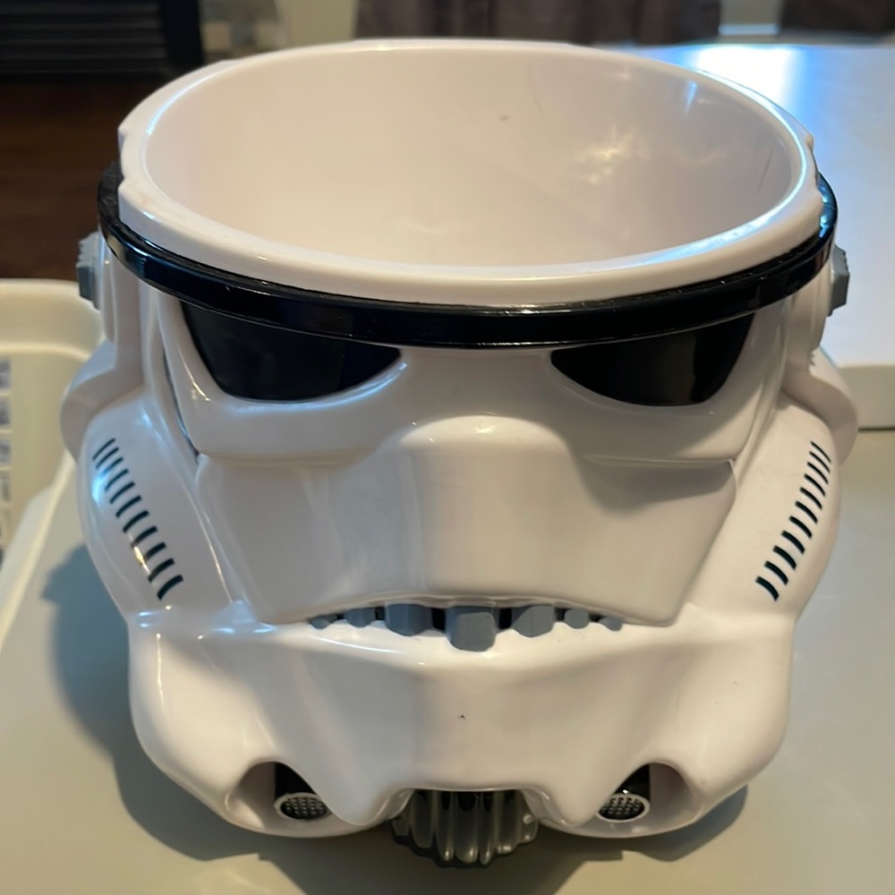 Star Wars Stormtrooper Candy Bowl Halloween Candy Holder Rare